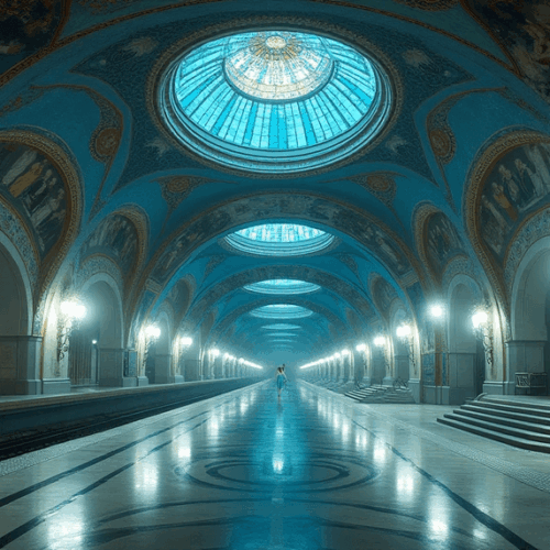 Найкрасивіше метро світу: мистецтво під землею