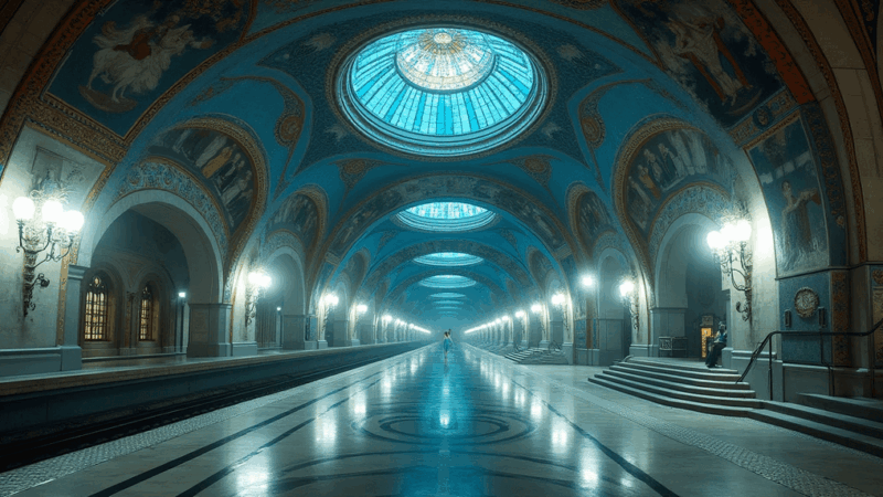 Найкрасивіше метро світу: мистецтво під землею