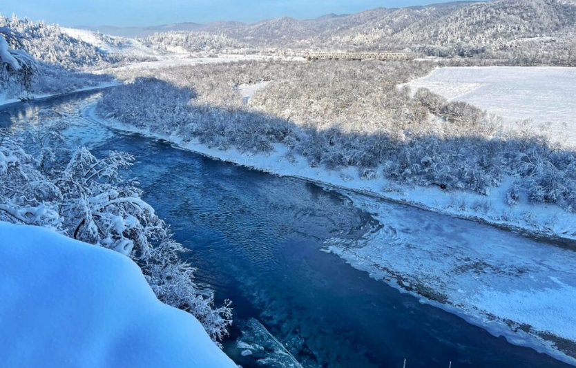 Княжі Скелі зимовий маршрут для прогулянок